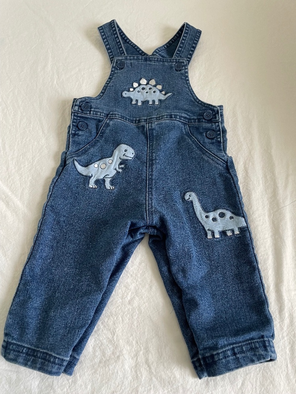 Dinosaur overalls